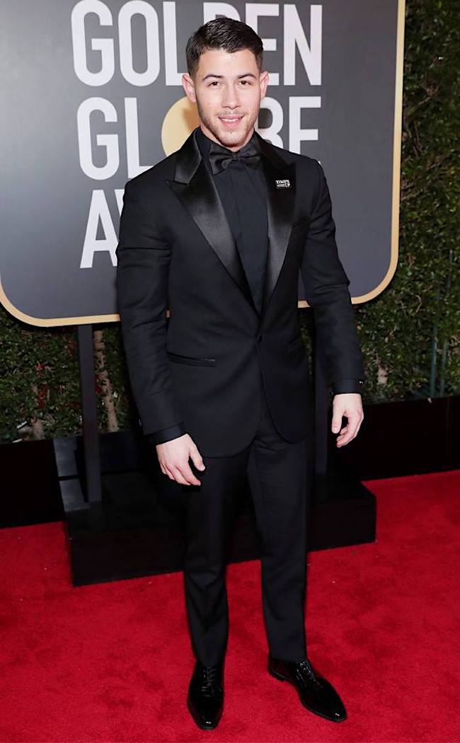 Nick Jonas - 2018 Golden Globes - SWAGGER Magazine