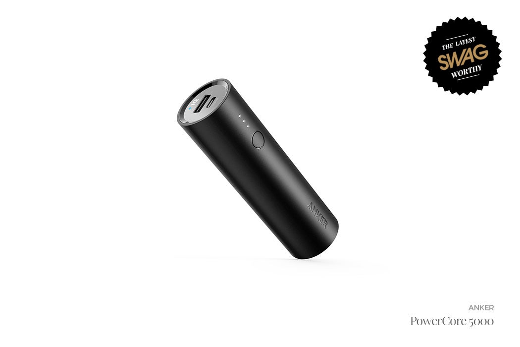 Anker PowerCore 500 Portable Charger - #SWAGWorthy Travel Essentials | SWAGGER Magazine
