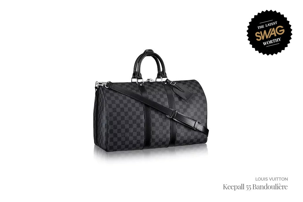 Louis Vuitton (LV) Weekender Duffel Keepall 55 Bandouliere - #SWAGWorthy Travel Essentials | SWAGGER Magazine