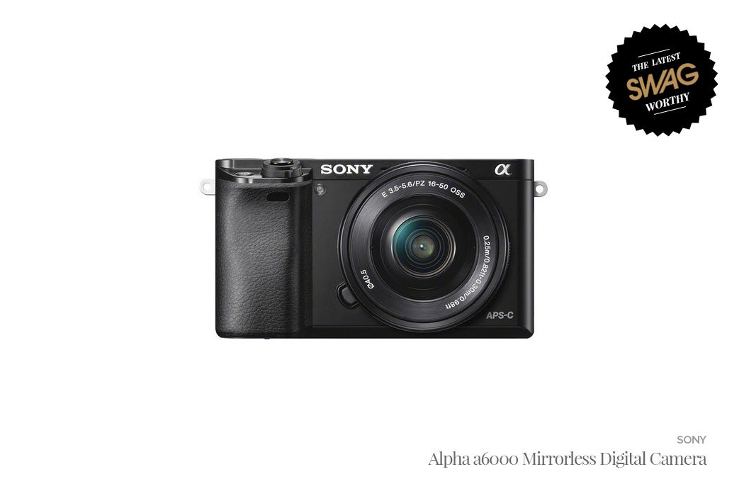 Sony Alpha A6000 - #SWAGWorthy Travel Essentials | SWAGGER Magazine