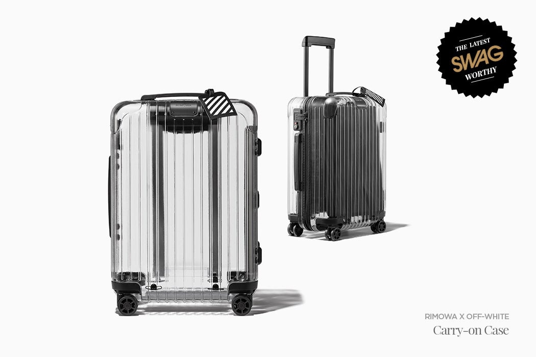 RIMOWA x OFF-WHITE Collaboration Carry-on Case - #SwagWorthy | SWAGGER Magazine