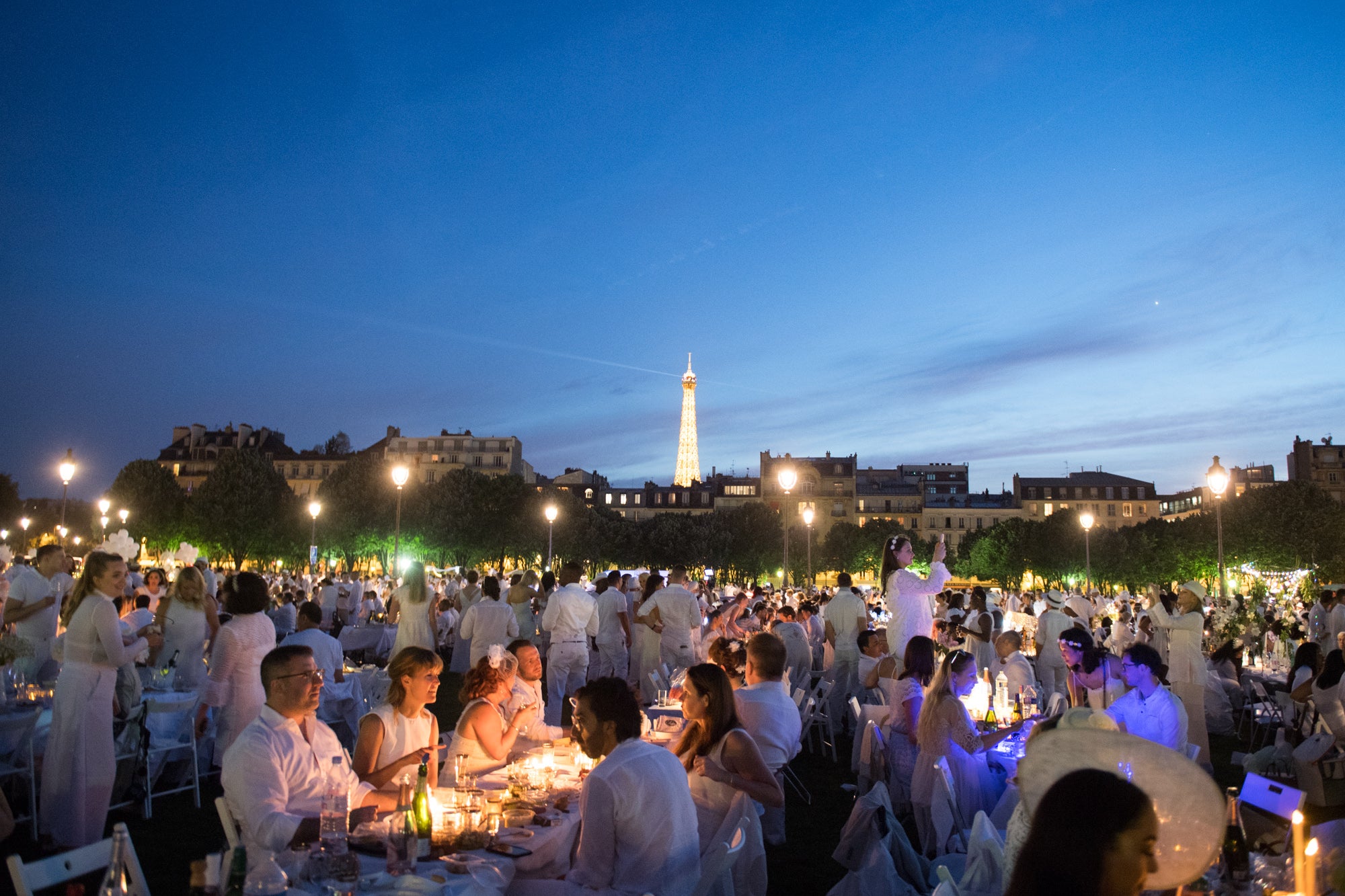 Diner en Blanc Paris Andrea Bolley | SWAGGER Magazine