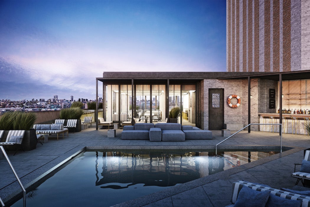 Cabana Club Rooftop Patio at Hotel Robey in Chicago (Photo: Courtesy of Hotel Robey) - Top Rooftop Patios City Guide | SWAGGER Magazine