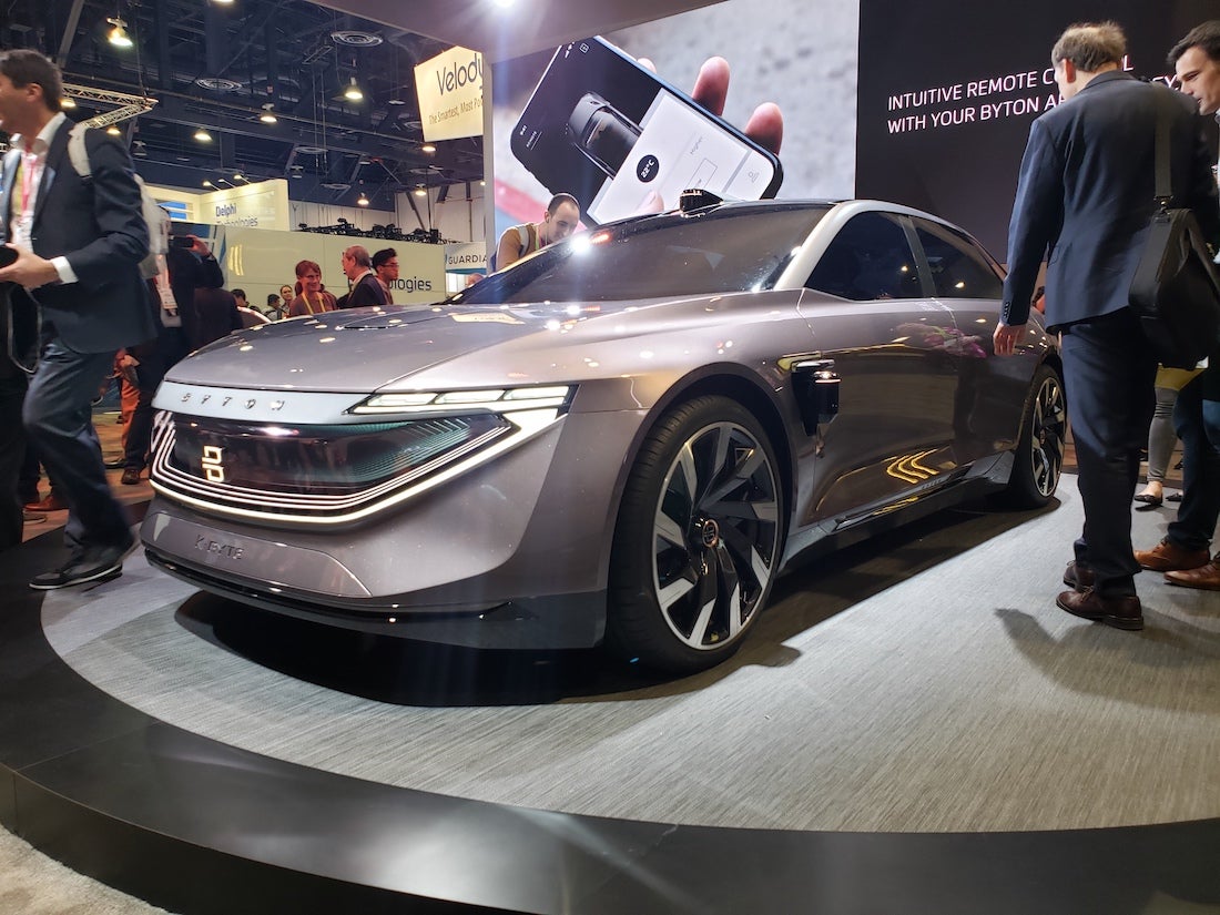 Byton at CES 2019 - SWAGGER Magazine