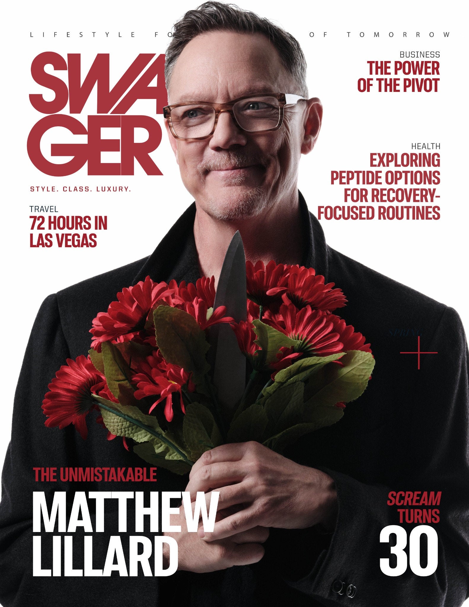 The Unmistakable Matthew Lillard — SWAGGER Magazine cover