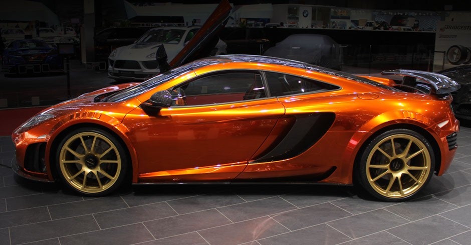 大切な人へのギフト探し Customized Magazine SWAGGER - MP4-12C McLaren ミニカー