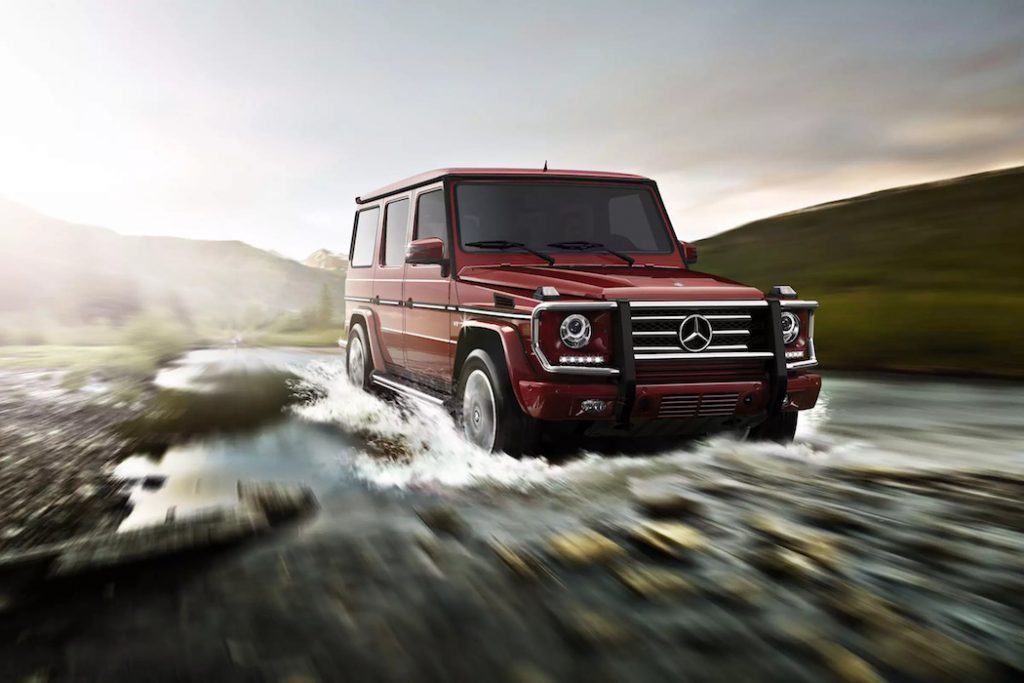 Mercedes Benz G550 Red SUV | SWAGGER Magazine