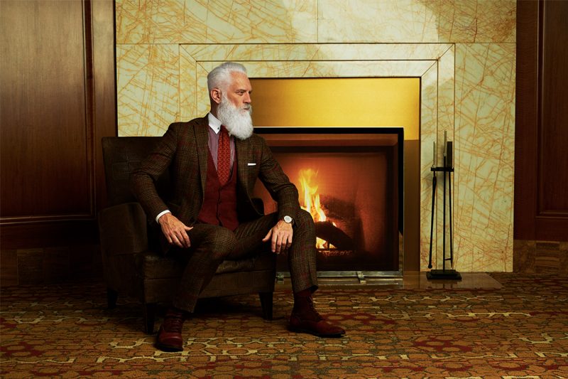 Original Fashion Santa Paul Mason - Swagger Magazine - Holiday Cover