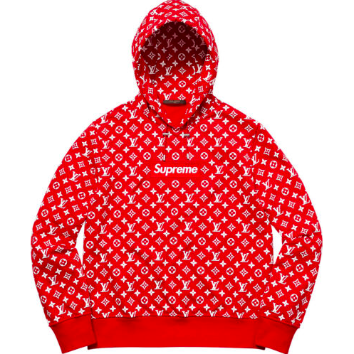 ebay All Star Weekend Drop Supreme Louis Vuitton Sweater Hoodie