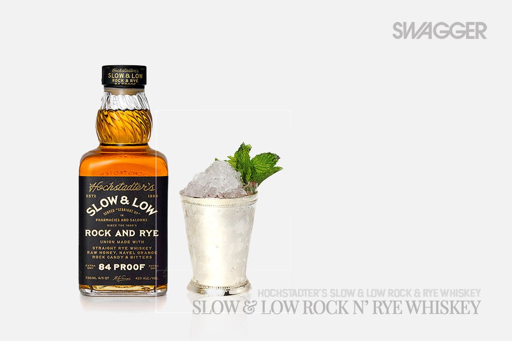 Kentucky Derby Cocktails Slow & Low Rock and Rye Whiskey