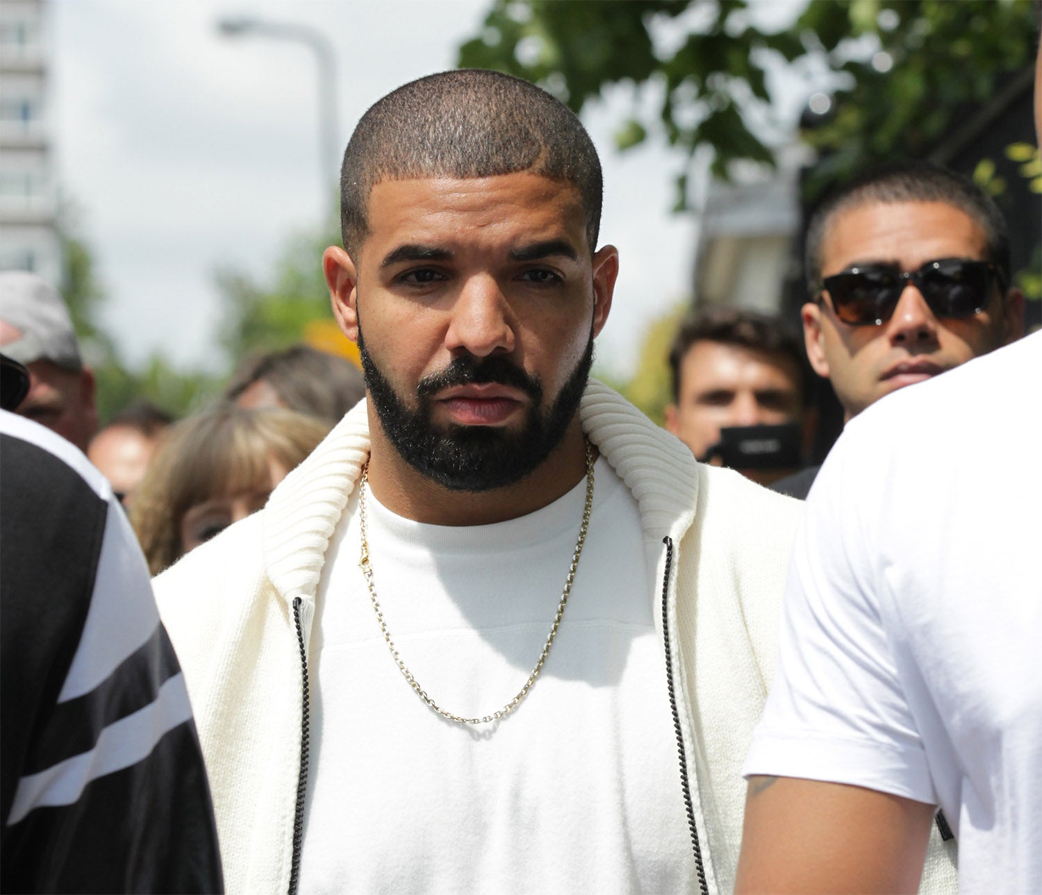 How Drake found the 'ultimate troll jersey' for Game 1 of the NBA