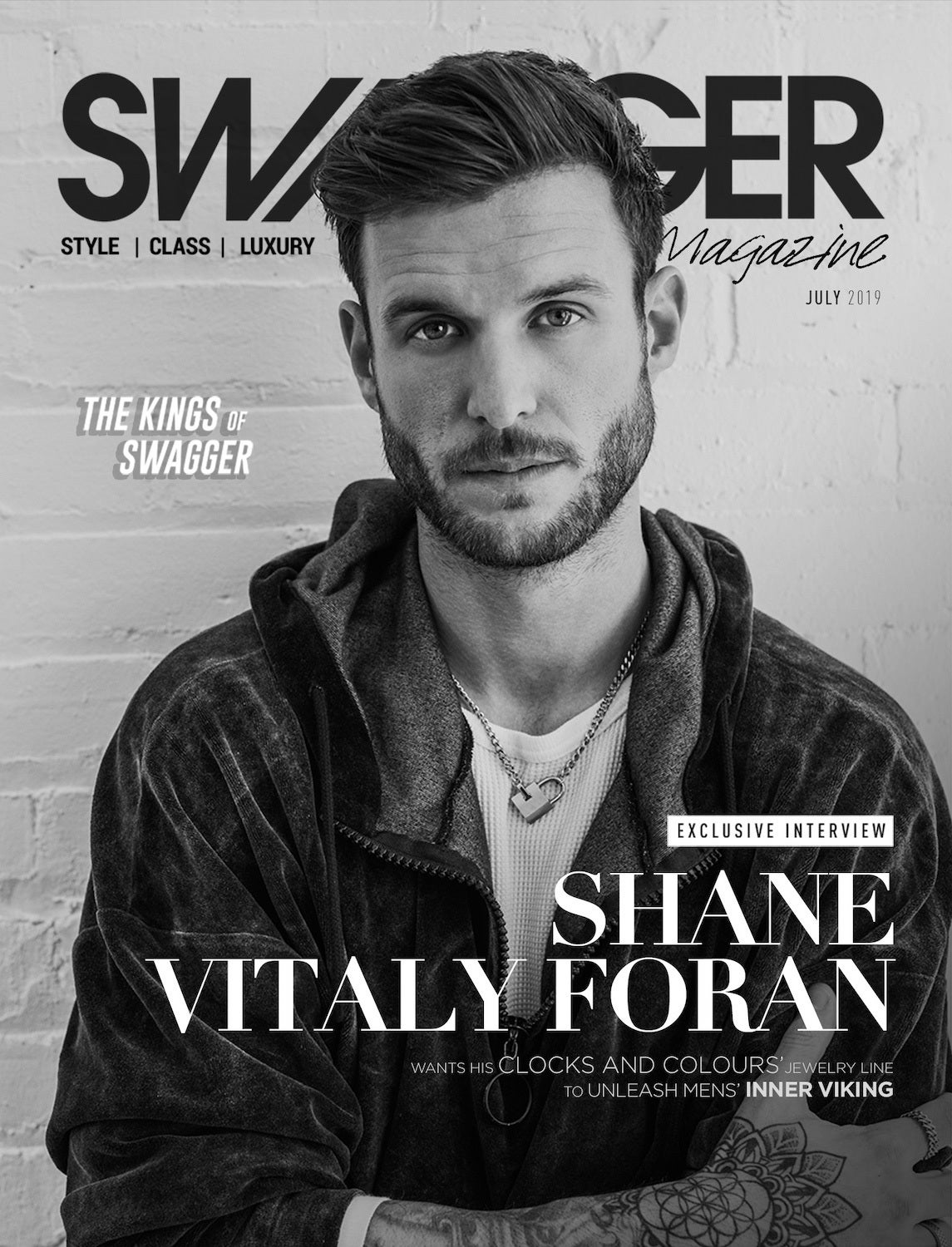 Shane Vitaly Foran - Vitaly Clocks and Colours - Facebook Feature on SWAGGER Magazine