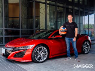 Acura NSX Dane Cameron IMSA Racing Champion - SWAGGER