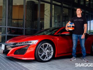 Acura NSX Dane Cameron IMSA Racing Champion - SWAGGER