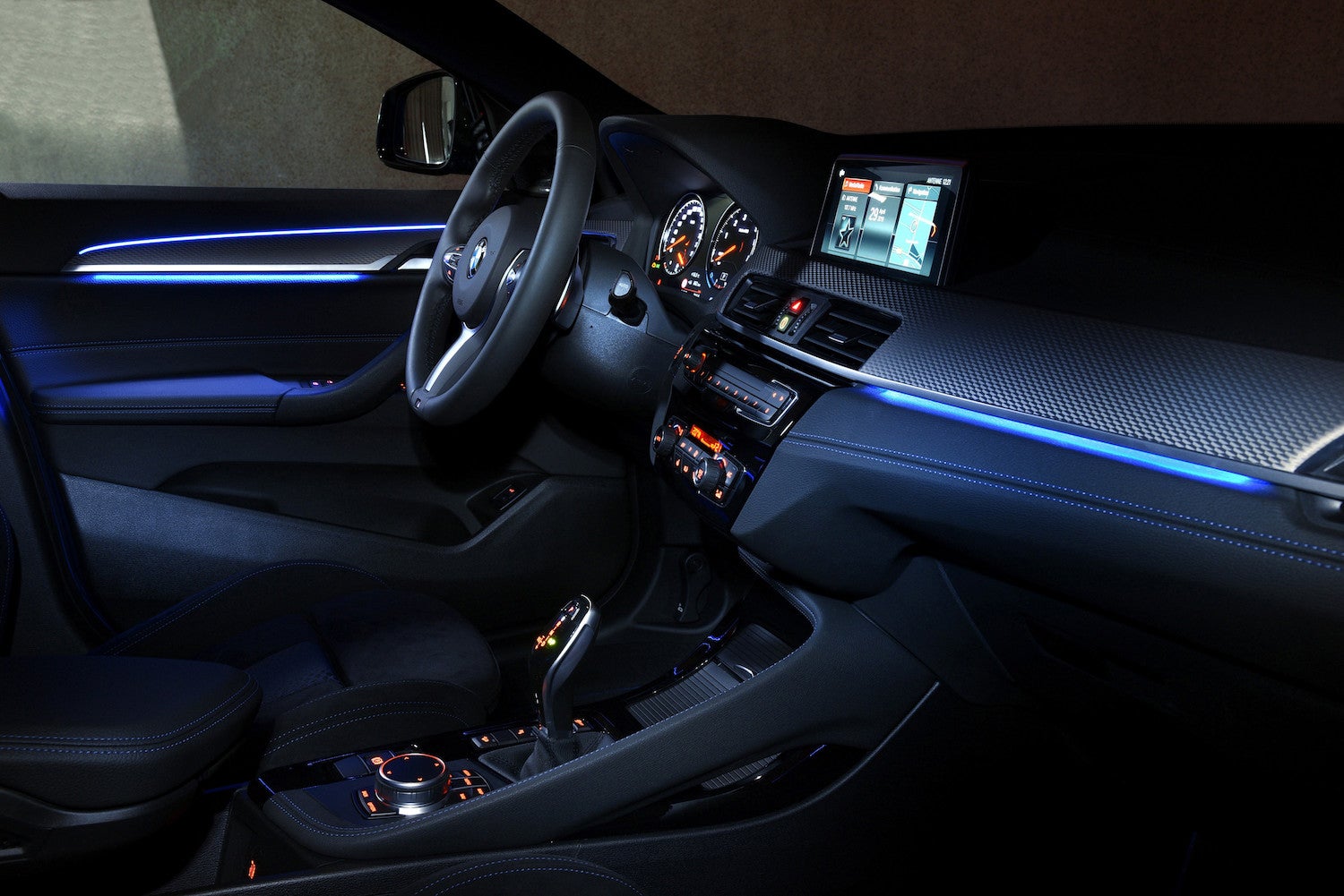 2020 BMW X2 M35i Interior Night view