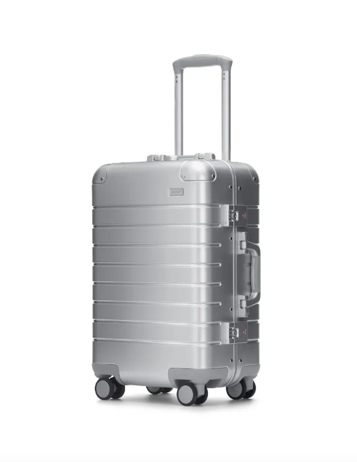Away Aluminum Edition Carry On SWAGGER Magazine