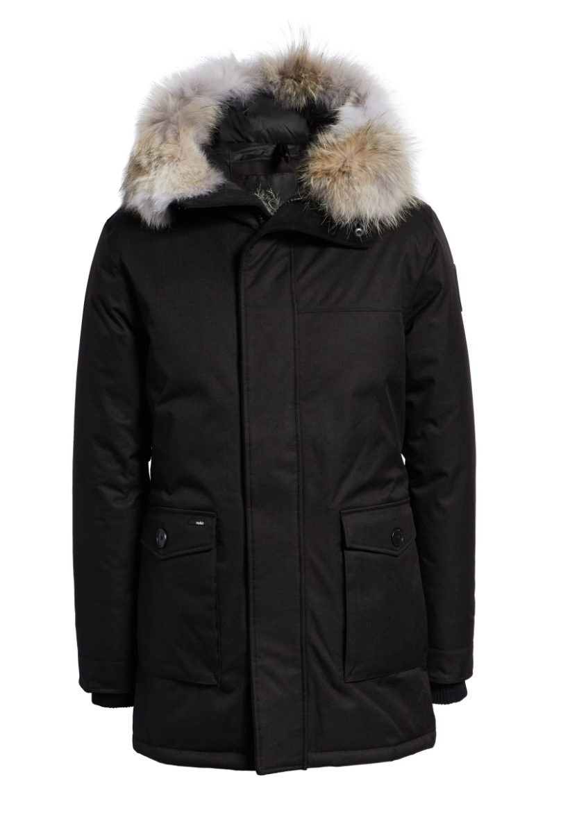 Nobis Yves Windproof & Waterproof 650 Fill Power Down Parka with