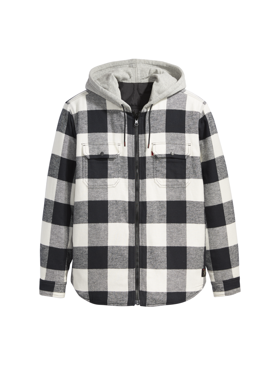 justin timberlake hooded flannel