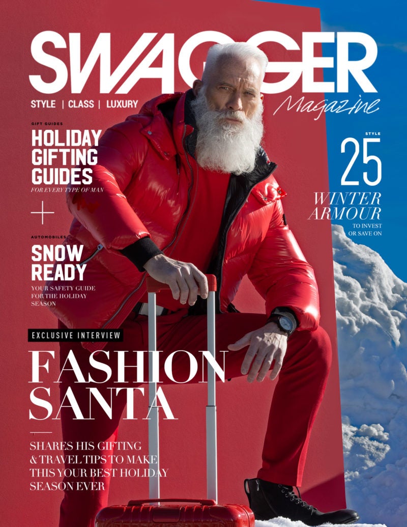 Swagger Magazine Cover Fashion Santa Paul Mason