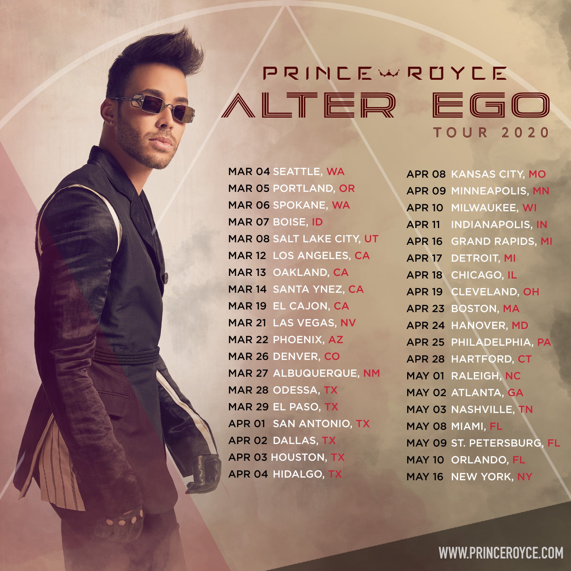 prince royce last tour