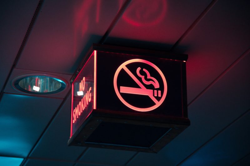 No smoking sign