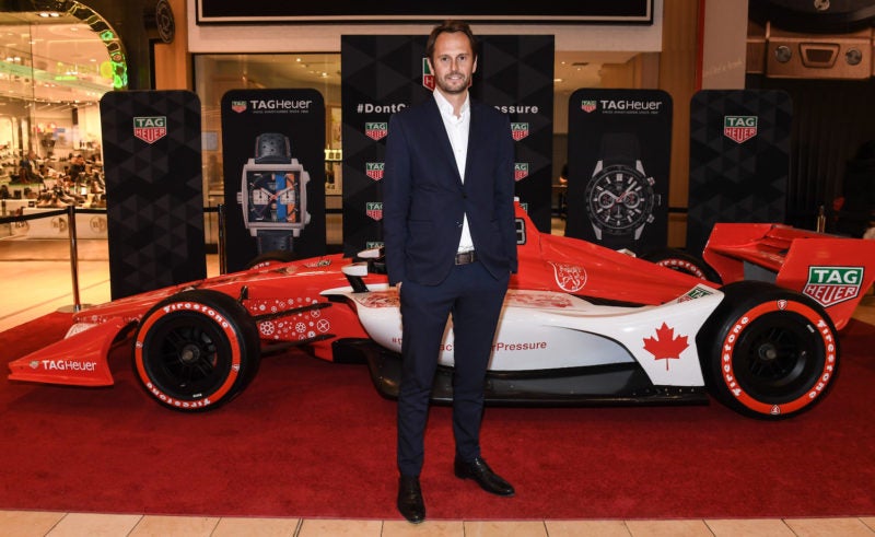 TAG Heuer president of North America, Benjamin Beaufils