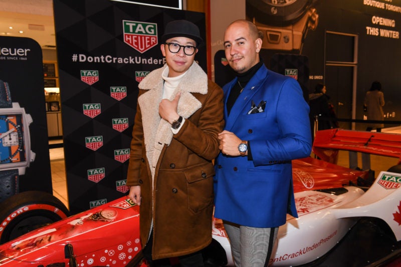 TAG Heuer Yorkdale Toronto, Justin Wu, Steven Branco SWAGGER Magazine