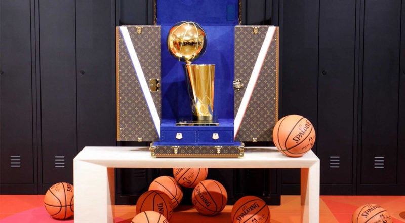 NBA Louis Vuitton Partnership