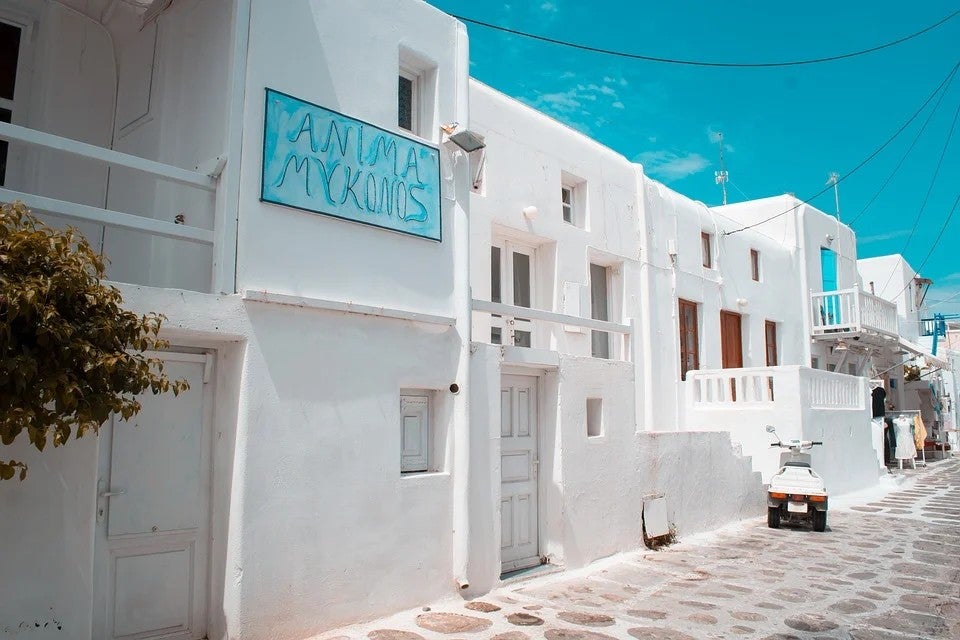 MYKONOS VLOG! NAMMOS VILLAGE, SHOPPING AT DIOR, CAVO TAGOO, MYKONOS TOWN,  SCORPIOS. 