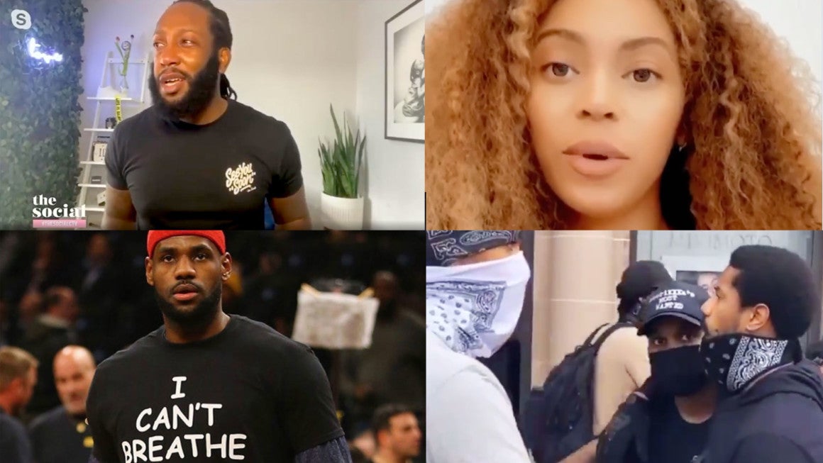 Black Lives Matter Justice for George Floyd Celebrities React