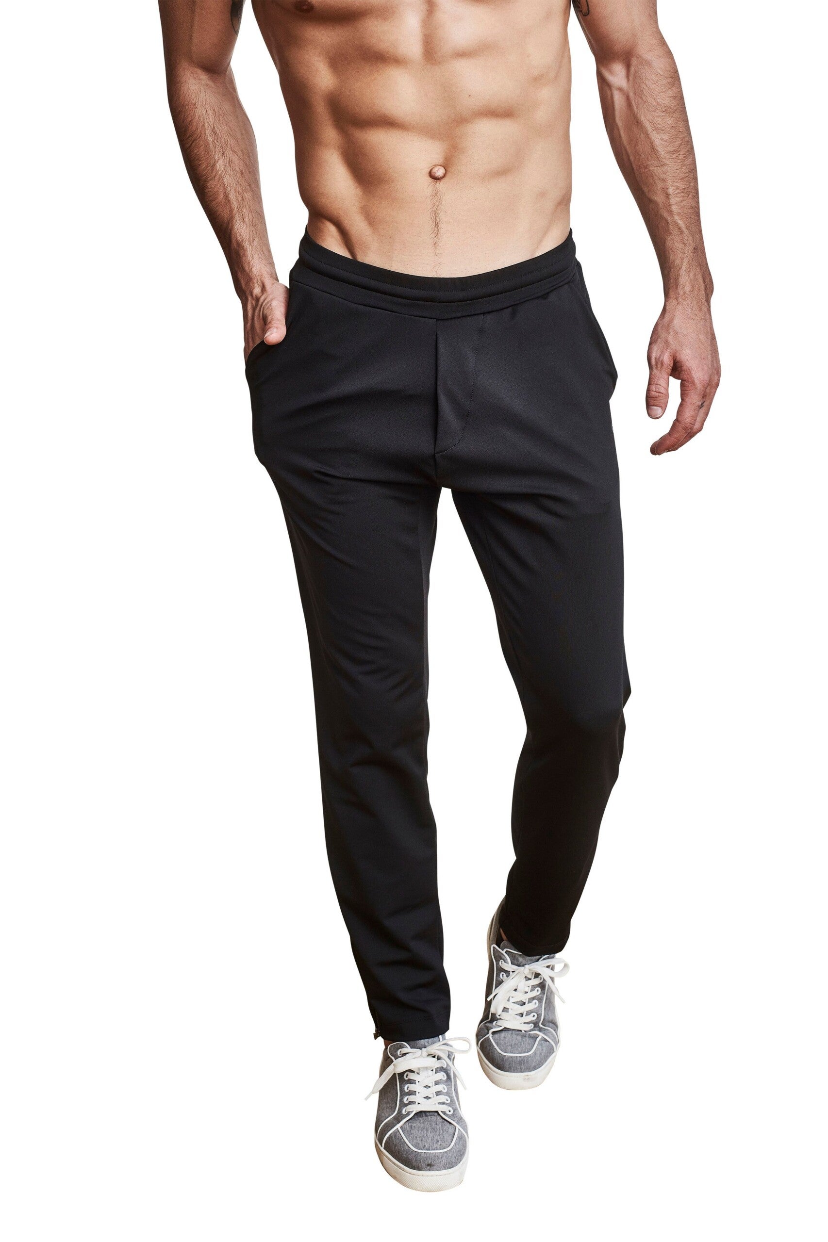 Eysom Slim Zip Pants - SWAGGER Magazine