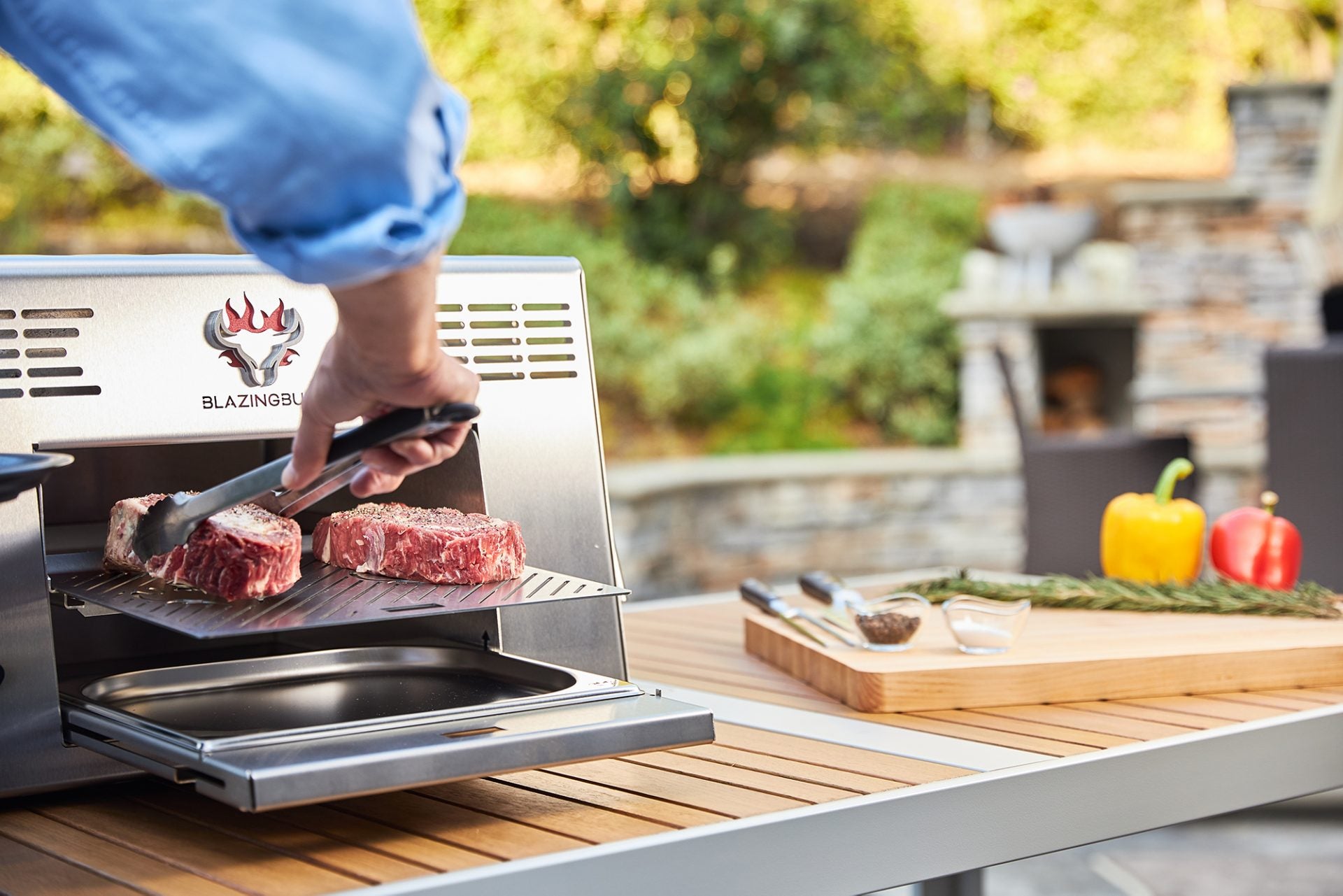 Blazing Bull Grill - How To Make the Best Beef Burger
