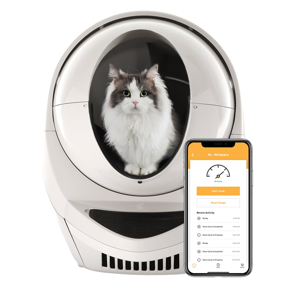 Meet the petcare of the future The Litter Robot 3 Connect by