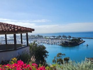 View from Blue Lantern Inn at Dana Point